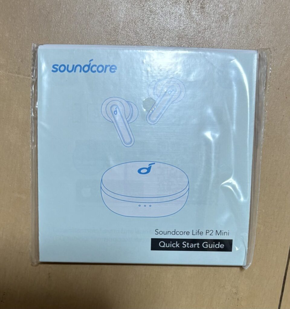 Anker Soundcore Life P2 Mini 取扱説明書写真