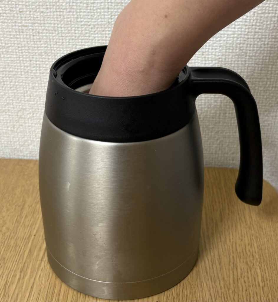 サーモス(THERMOS) ステンレスポット TTB-1001 お手入れ例 画像