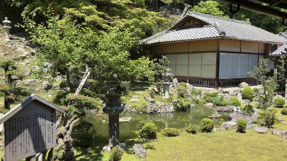 西教寺　客殿庭園　画像