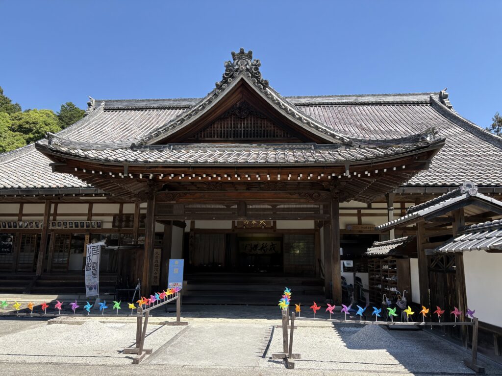 西教寺　客殿入口　画像