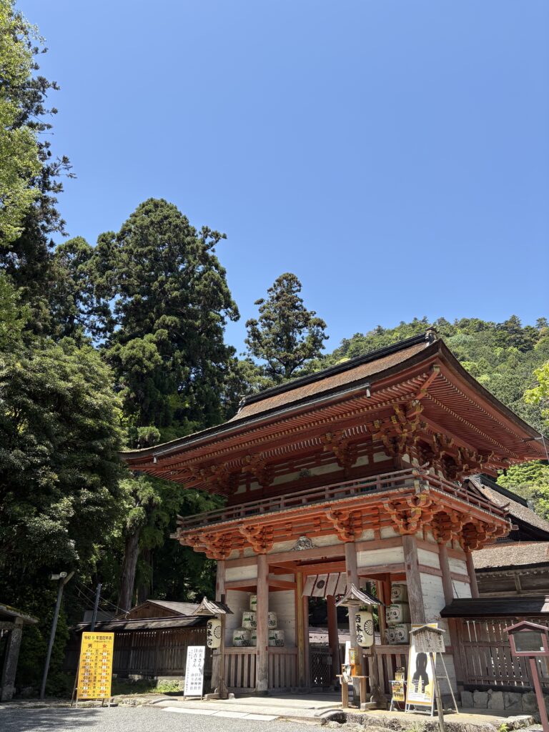 日吉大社　西本宮　楼門　画像